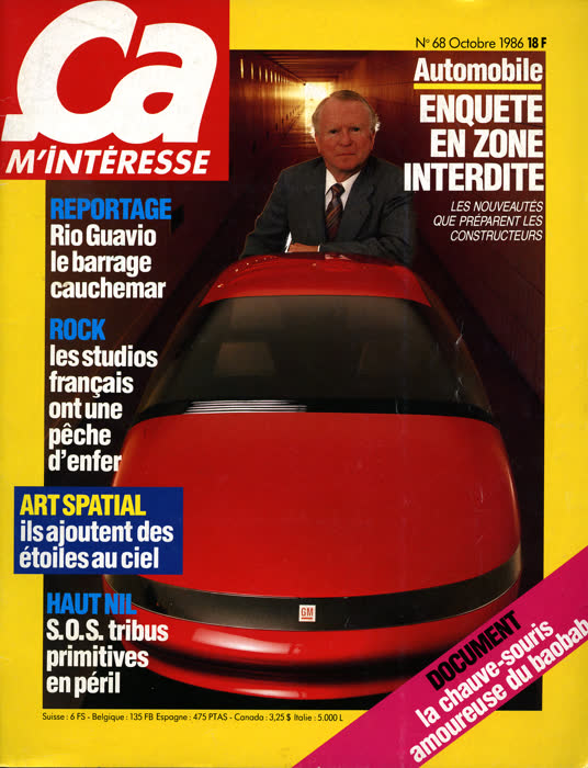 « Art spatial : ils ajoutent des étoiles au ciel », Ça m'intéresse, n° 68, octobre 1986, page 1