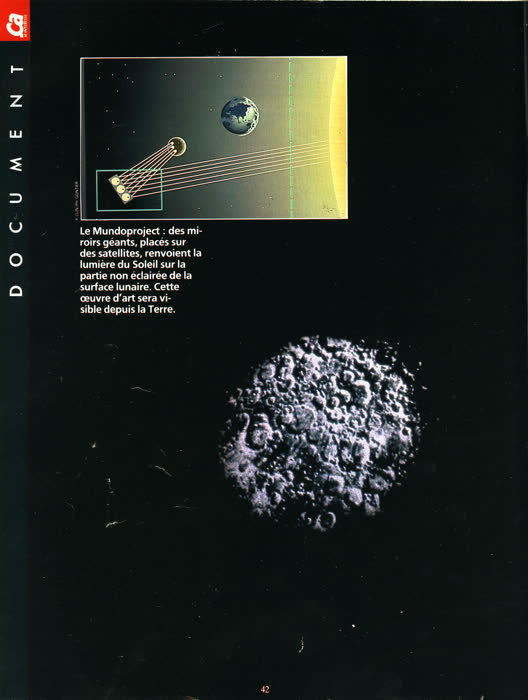 « Art spatial : ils ajoutent des étoiles au ciel », Ça m'intéresse, n° 68, octobre 1986, page 3