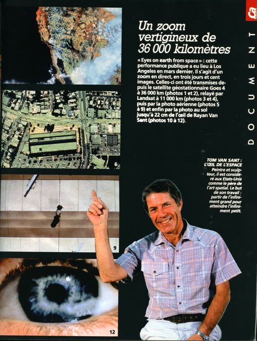 « Art spatial : ils ajoutent des étoiles au ciel », Ça m'intéresse, n° 68, octobre 1986, page 5