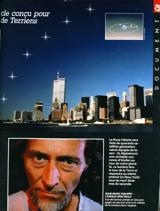 « Art spatial : ils ajoutent des étoiles au ciel », Ça m'intéresse, n° 68, octobre 1986, page 9