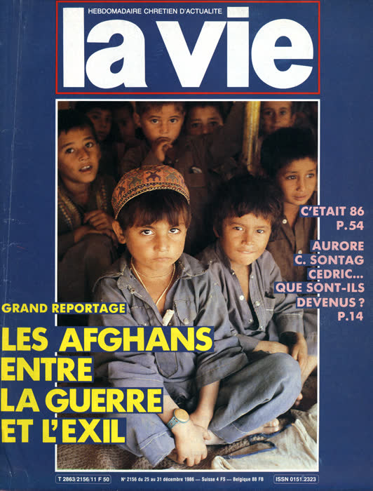 « Ciel ! Dessine-moi une étoile », La Vie, n° 2156, 25 – 31 décembre 1986, page 1