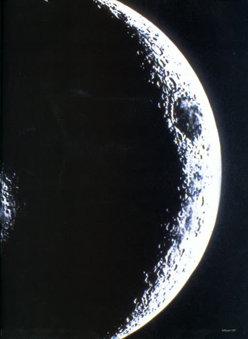 Reportage sur l'art spatial, pM (Arnoldo Mondadori, Milan), février 1987, page 5
