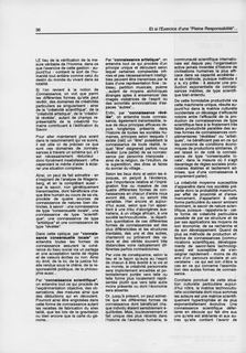 Et si l'exercice d'une « pleine responsabilité » s'avérait de nature transdisciplinaire, et si la réflexion d'ordre éthique se devait dorénavant d'intégrer la perception de type artistique — p. 2