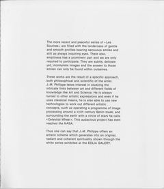 L'Œuvre blanche (catalogue de la galerie Eolia)
