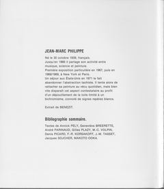 L'Œuvre blanche (catalogue de la galerie Eolia)