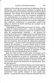Matrice culturelle et création artistique : de l'exercice classique de son art à la transdisciplinarité — p. 237