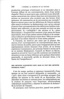 Matrice culturelle et création artistique : de l'exercice classique de son art à la transdisciplinarité — p. 240