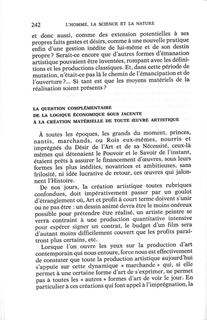 Matrice culturelle et création artistique : de l'exercice classique de son art à la transdisciplinarité — p. 242