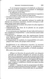 Matrice culturelle et création artistique : de l'exercice classique de son art à la transdisciplinarité — p. 259