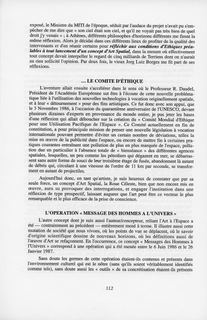 Quand l'art, l'espace et le rêve se rejoignent… et quand la réflexion s'impose — p. 112